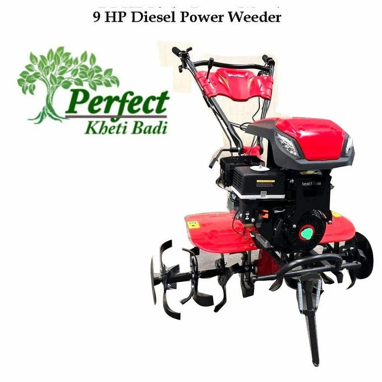 9 HP Diesel Power Weeder