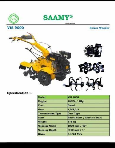 9 Hp Diesel Power Weeder