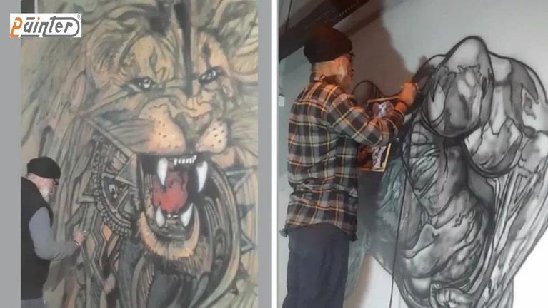 AB-19 एयर ब्रश स्प्रे गन