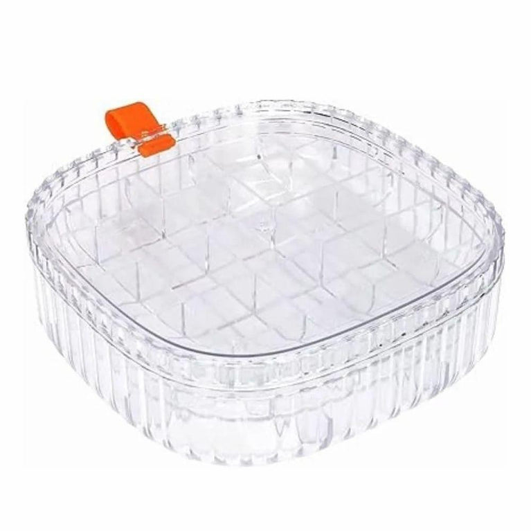 ACRYLIC JEWELLERY BOX 2 LAYER - Double Layer Travel Jewelry Case