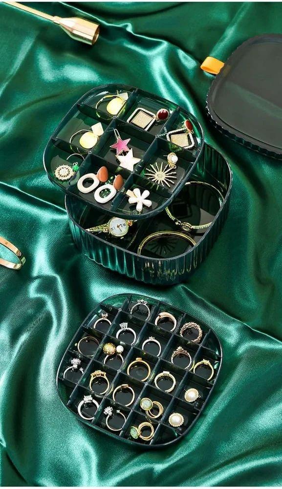 ACRYLIC JEWELLERY BOX 3 LAYER - Three-Layer Acrylic Jewellery Organiser