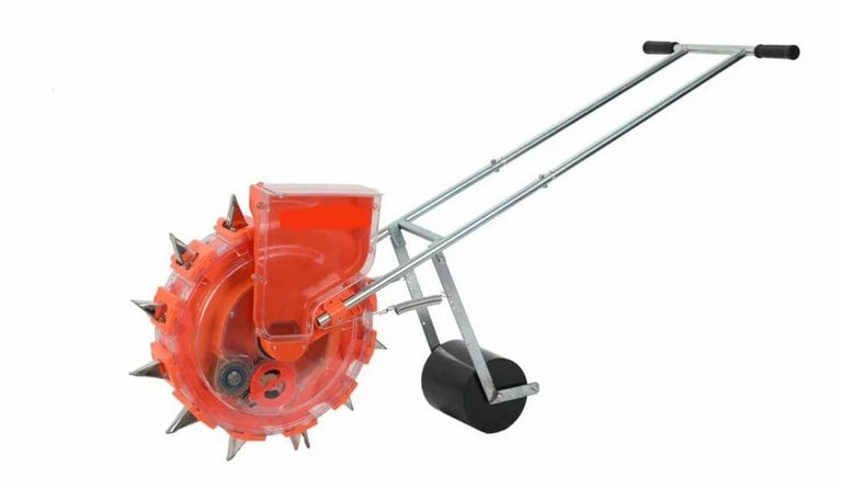 ADJUSTABLE HAND-PUSH SEEDER