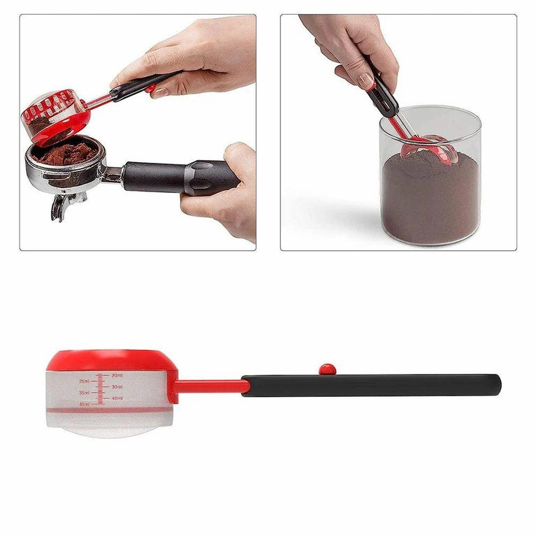 ADJUSTABLE MEASURING SPOON - Adjustable Plastic Gauge with Measurement for Kitchen Baking Tool