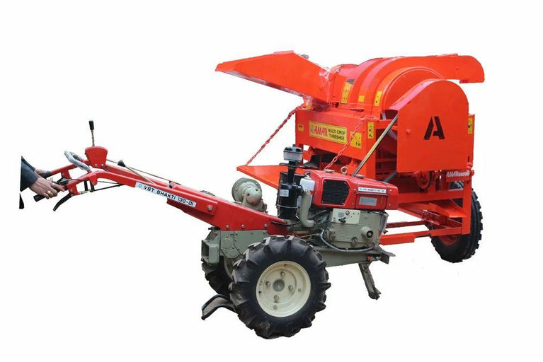 AMAR MULTICROP THRESHER SPIKE TOOTH SERIES - POWER TILLER OPERATED MODEL