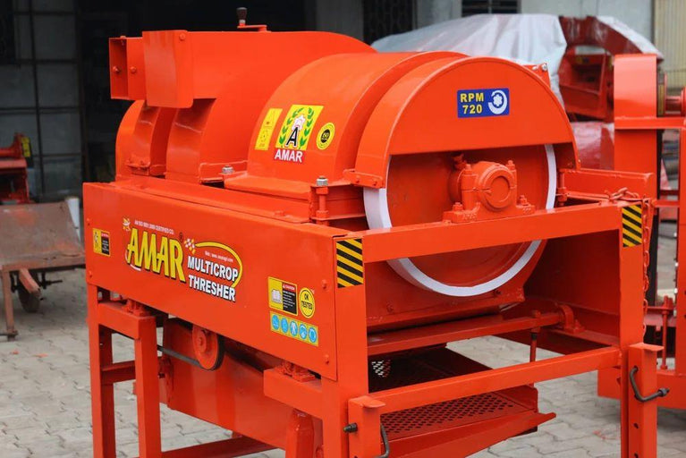 AMAR MULTICROP THRESHER SPIKE TOOTH SERIES - POWER TILLER OPERATED MODEL