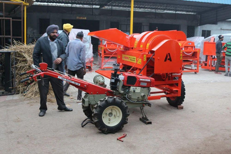 AMAR MULTICROP THRESHER SPIKE TOOTH SERIES - POWER TILLER OPERATED MODEL