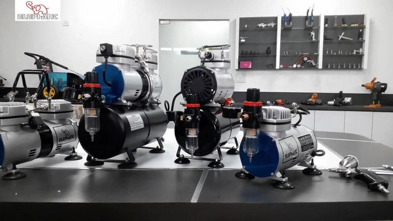 AS-186 Elephant Airbrush Single Cylinder Air Compressor
