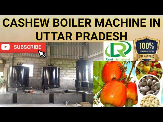 Automatic Cashew Boiler With Cooker