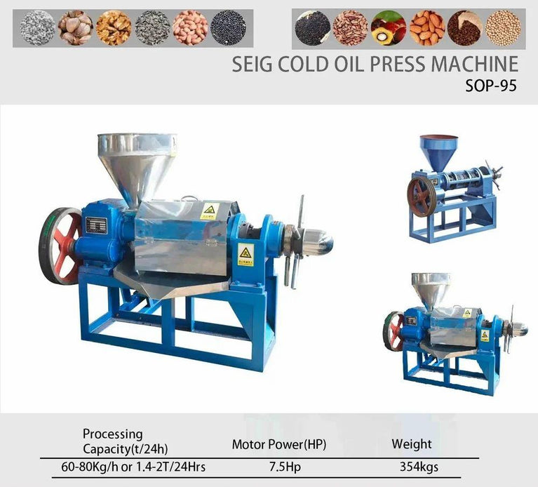 Automatic Cold Press Oil Machine