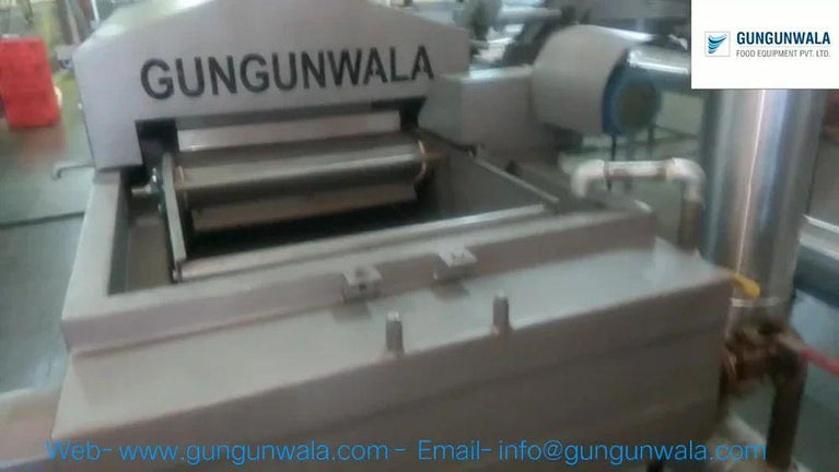 Automatic Continuous  Namkeen Fryer With Wooden Based Thermic Boiler