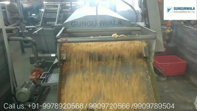Automatic Continuous  Namkeen Fryer With Wooden Based Thermic Boiler