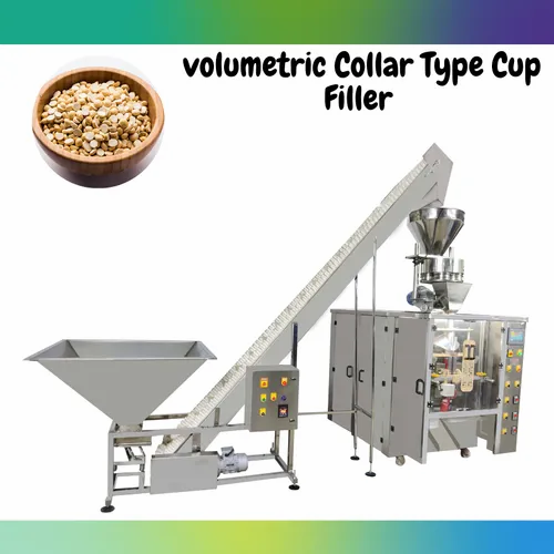 Automatic Form Fill Seal Machine (Collar Type) with Cup Filler