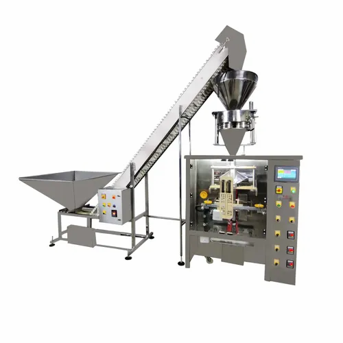 Automatic Form Fill Seal Machine (Collar Type) with Cup Filler