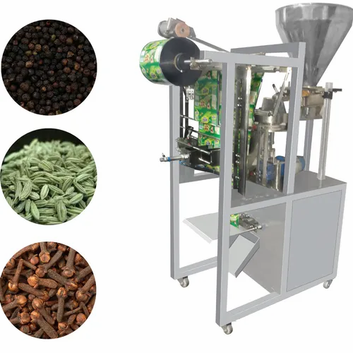 Automatic Grains Pouch Packing Machine With Cup Filler (Pneumatic Type)