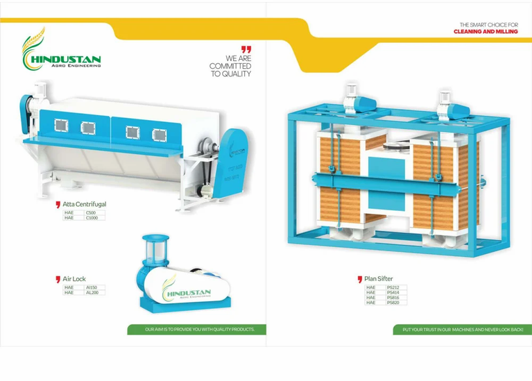 Automatic Industrial Flour Mill Machine