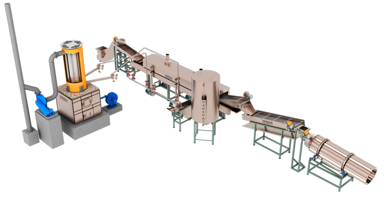Automatic Namkeen Making Line