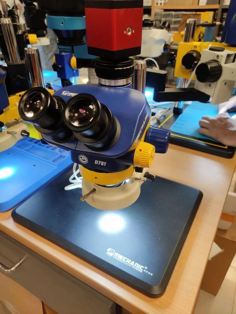 BABA MT 101 Black Microscope With Light & 0.5x Lens