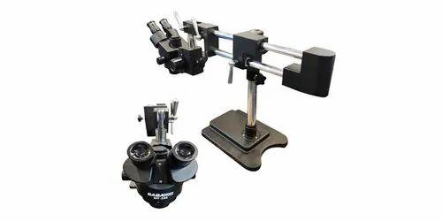 BABA MT-104 Black Microscope With LED Ring & 0.5x Lens