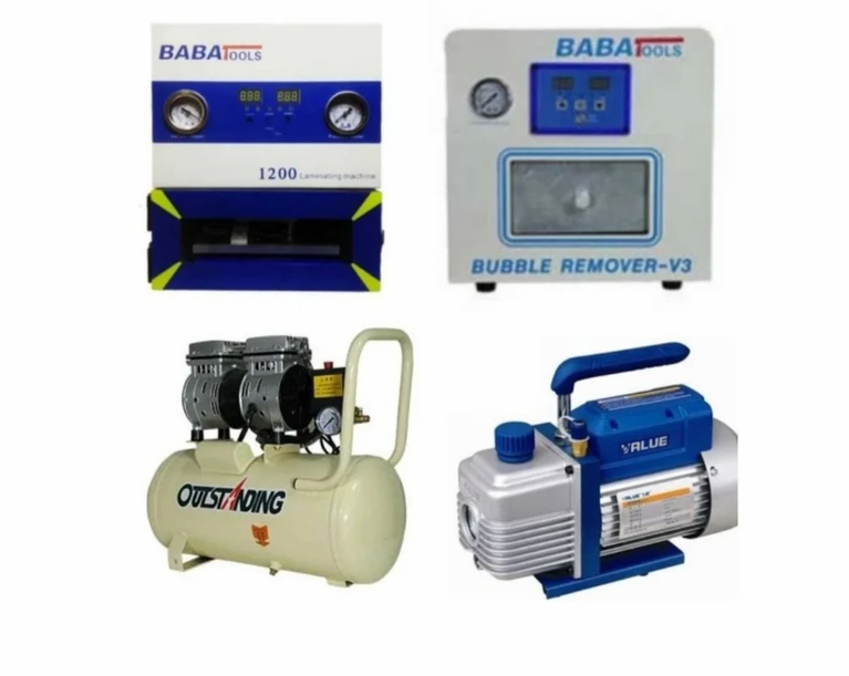 BABA R786 mini OCA Laminating Machine With Inbuilt Bubble Remover