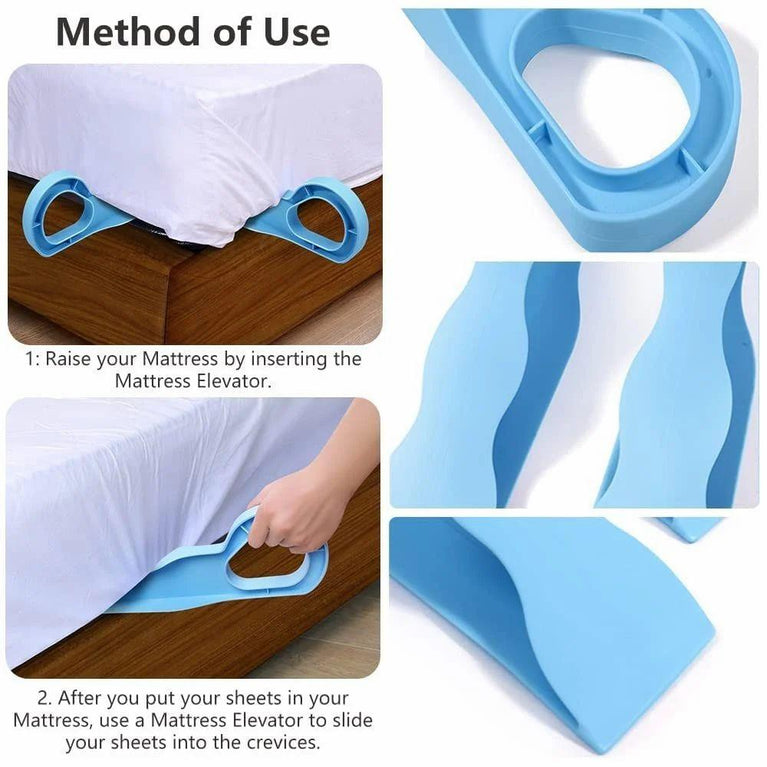 BEDSHEET MATTRESS LIFTER -