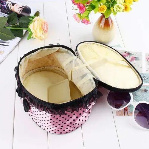 Bag Bow Storage - Bow Storage Bag-cosmetic Organizer/toiletry Bag Tie Dot Women Travel Makeup Pouch