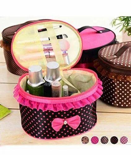 Bag Bow Storage - Bow Storage Bag-cosmetic Organizer/toiletry Bag Tie Dot Women Travel Makeup Pouch
