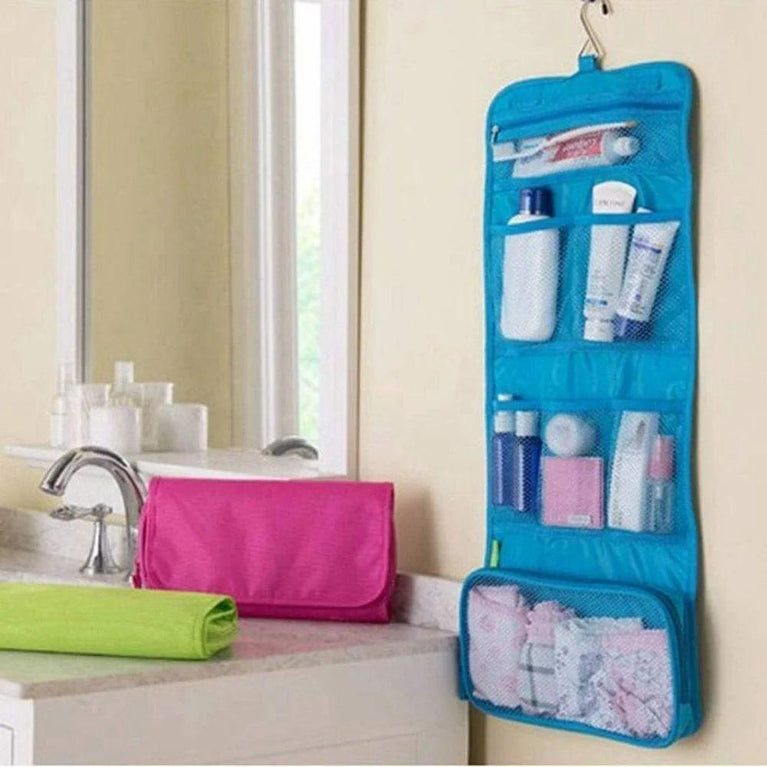 Bag Cosmetic Hanging Folding Hanging Travel Cosmetic Bag Makeup Organizer Case Pouch Toiletry