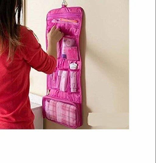 Bag Cosmetic Hanging - Folding Hanging Travel Cosmetic Bag Makeup Organizer Case Pouch Toiletry