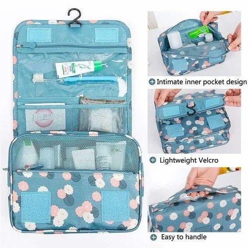 Bag Hanging - Waterproof Travel Toiletry Hanging Cosmetic Shaving Kit Organizer Bag