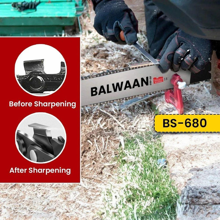 बलवान 18/22 इंच BS-680 अल्टीमेट चेनसॉ 68cc इंजन के साथ