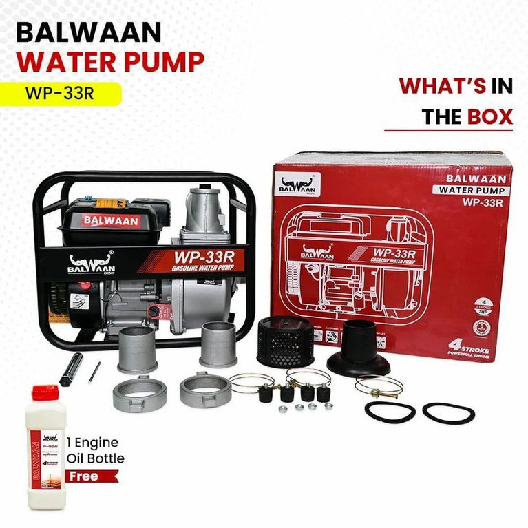 Balwaan WP-33R 7HP Water Pump