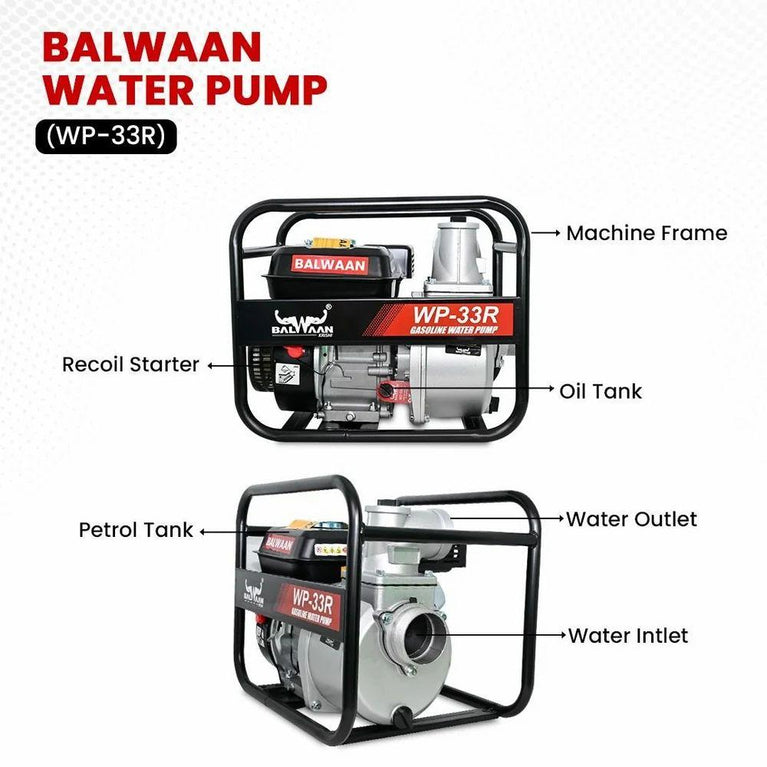 Balwaan WP33R Water Pump
