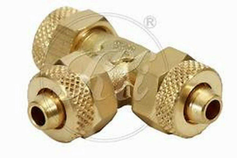 Brass PU Connector 1/4" X 12 Mm