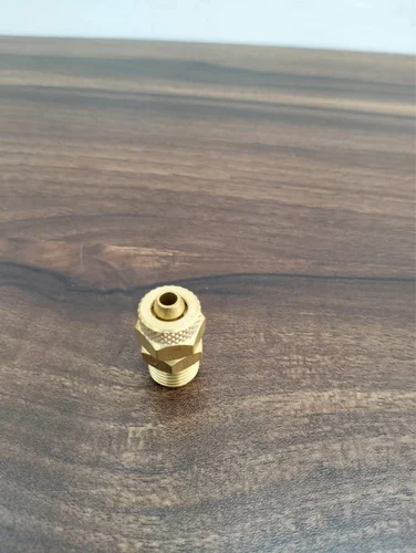 Brass PU Connector 1/4" X 12 Mm