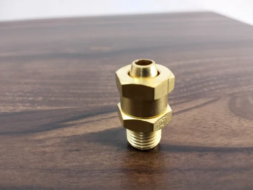 Brass PU Connector 1/4" X 12 Mm
