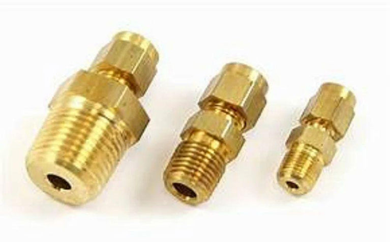 Brass PU Connector 1/4" X 12 Mm