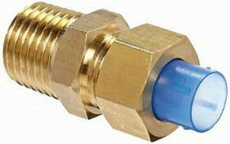 Brass PU Connector 1/4" X 12 Mm
