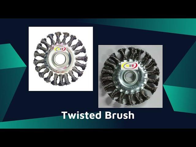 Brass Wire Brush Wheel