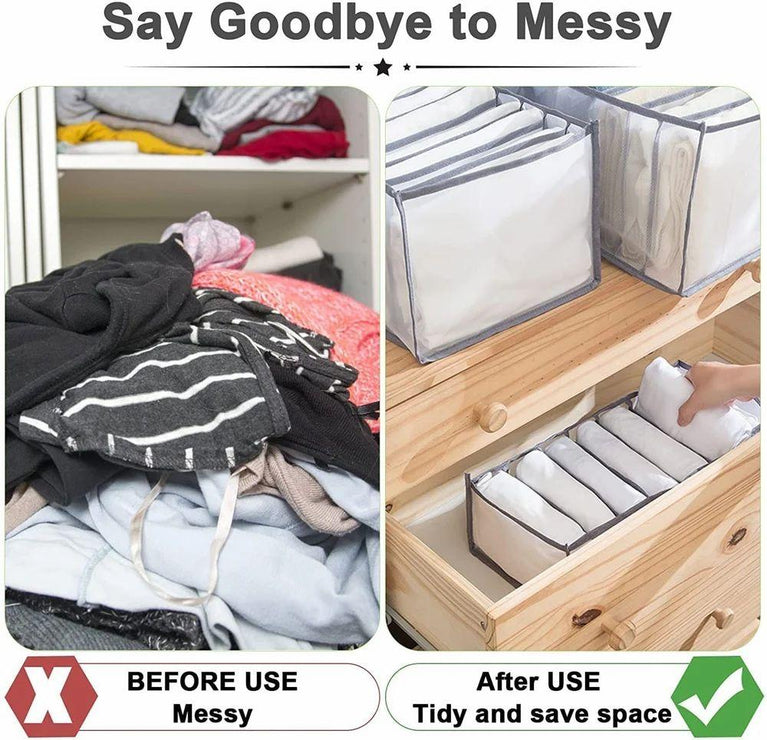 CLOTHES ORGANIZER 7 GRID