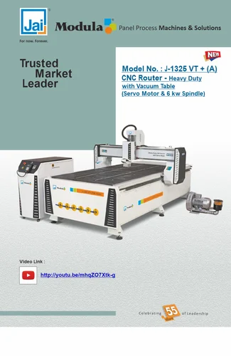 CNC Router J-1325 VT+A 6 KW SERVO MOTOR
