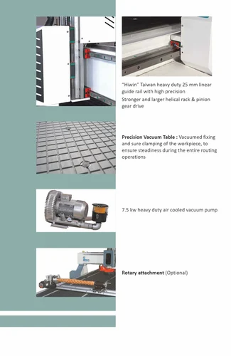 CNC Router J-1325 VT+A 6 KW SERVO MOTOR
