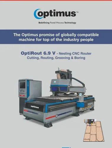 CNC Routing & Boring Centre OptiRout 6.9 V