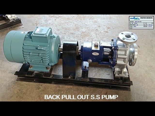 Centrifugal Back Pull Out Pump