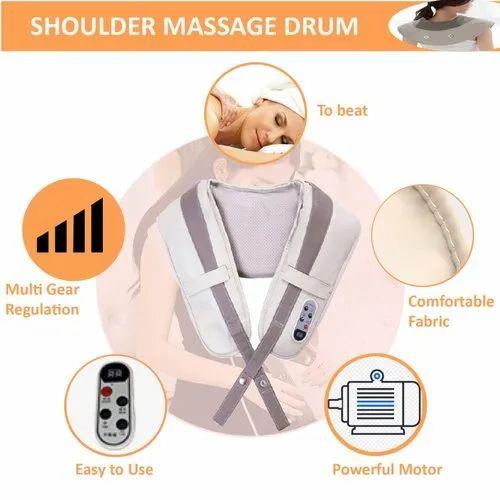 Cervical Shawls Neck and Shoulder Tapping Massager with Heat