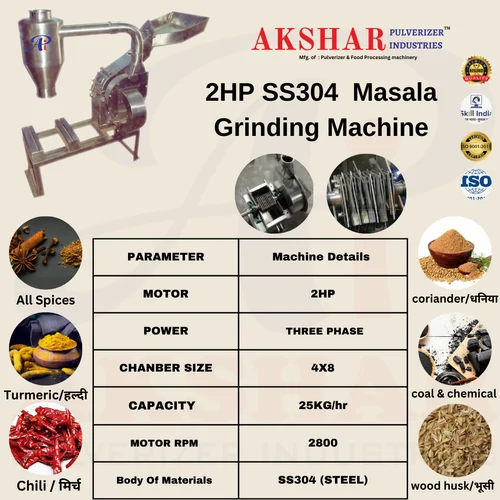 Chilli Grinding Machine