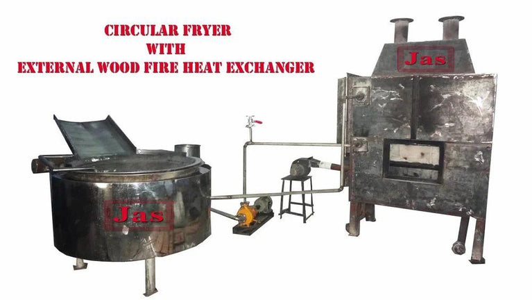 Circular Fryer With Tilting Systems