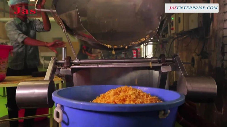 Circular Fryer With Tilting Systems