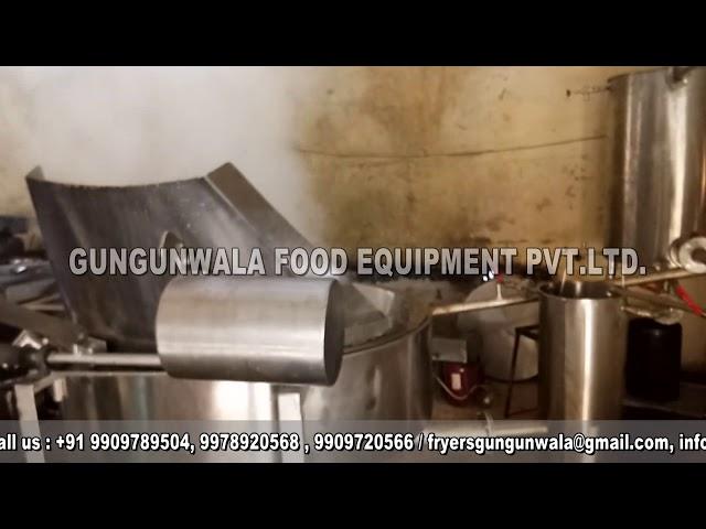 Circular Fryer With Wooden Heat Exchanger