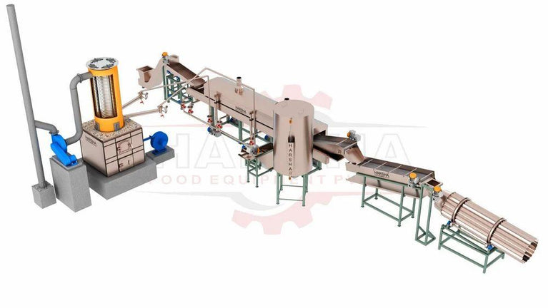 Circular Fryer With Wooden Heat Exchanger