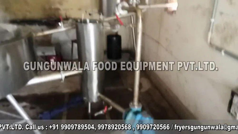 Circular Fryer With Wooden Heat Exchanger